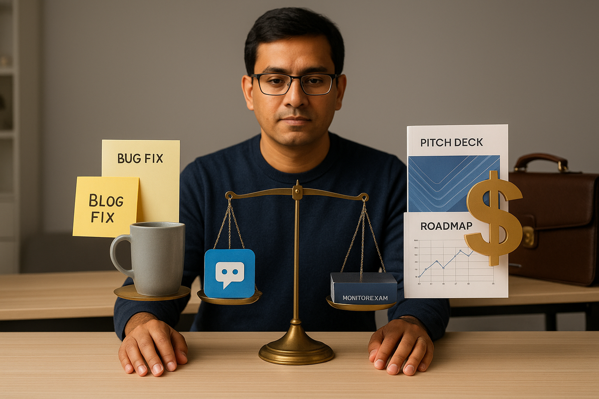 The Micro and Macro Actions for a founder