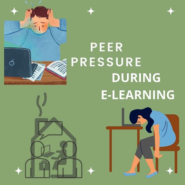 PEER PRESSURE DURING ONLINE CLASSES